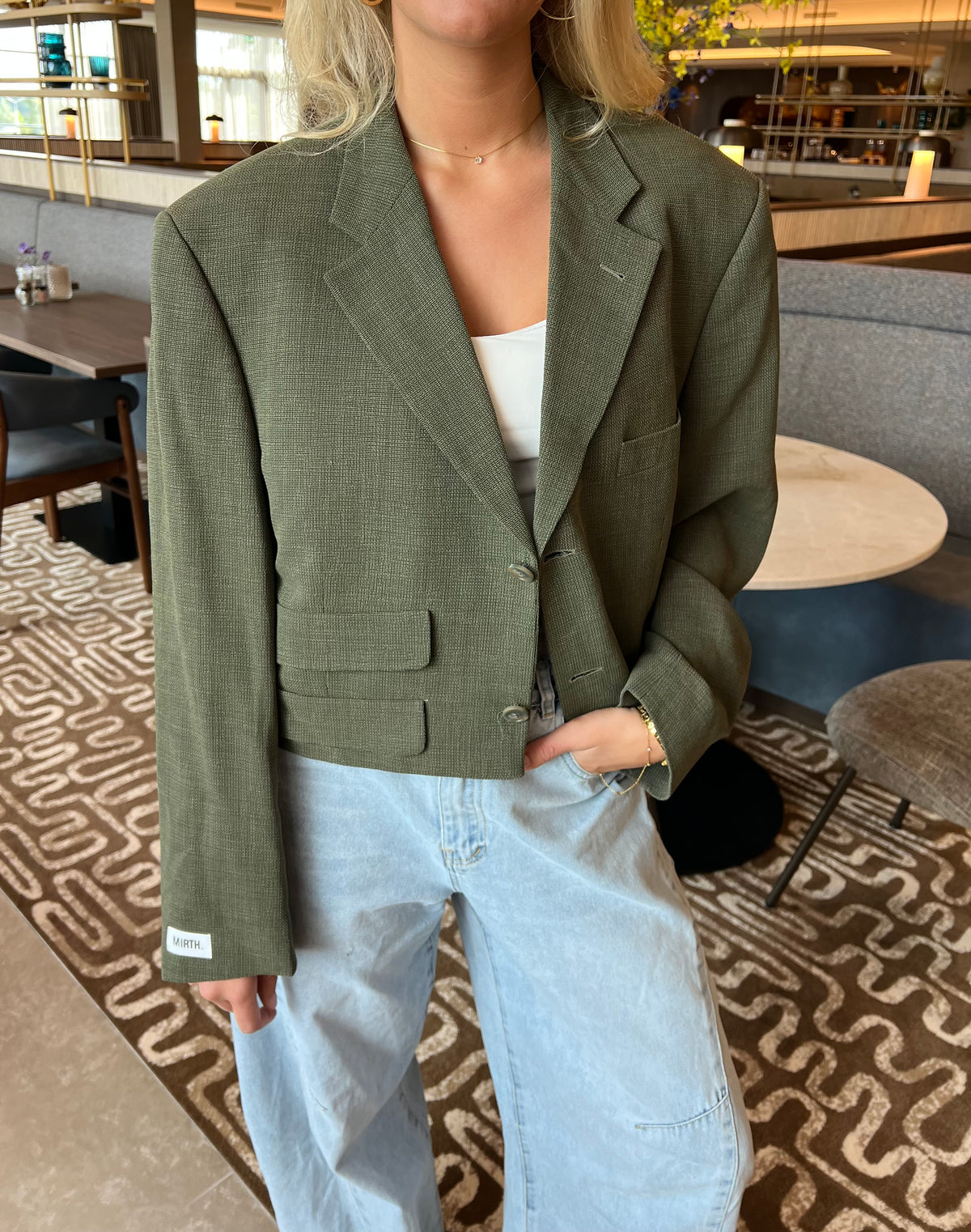Upcycled Blazer M34